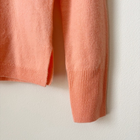 J.Crew Cashmere Crew Neck Sweater Small Peach NEW NWT - Picture 4 of 9